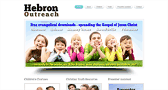 Desktop Screenshot of hebron-outreach.com